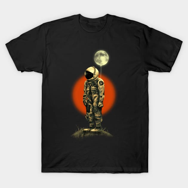 Fly Me To The Moon T-Shirt by nicebleed